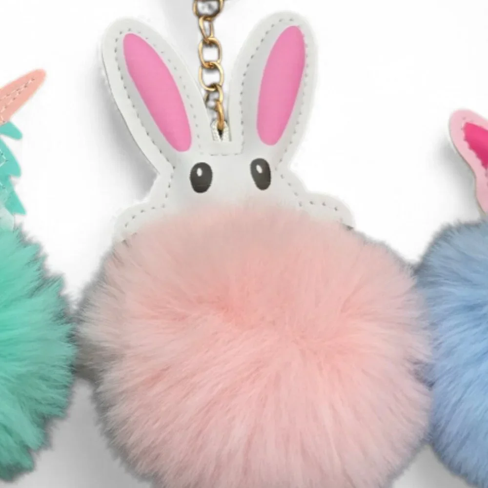 Key/Purse Charms cute pom